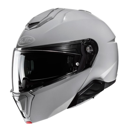 Casco modular HJC i91 Solid N GREY - Micasco.es - Tu tienda de cascos de moto