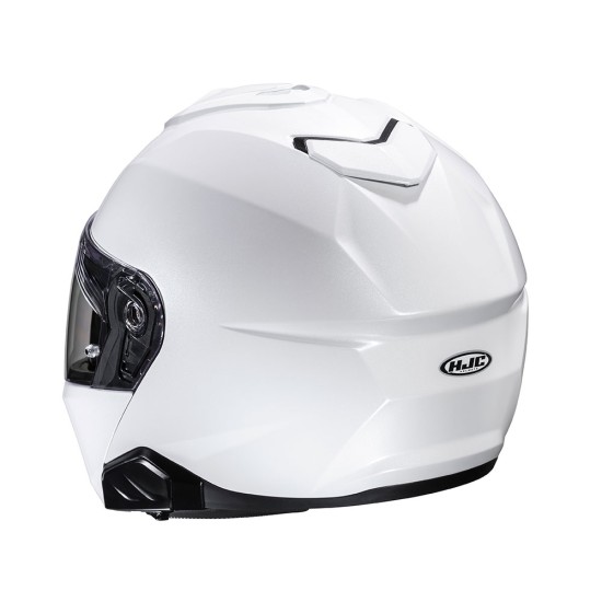 Casco modular HJC i91 Solid White - Micasco.es - Tu tienda de cascos de moto