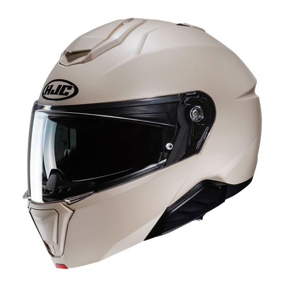 Casco modular HJC i91 Solid Semi Mate Sand Beige - Micasco.es - Tu tienda de cascos de moto