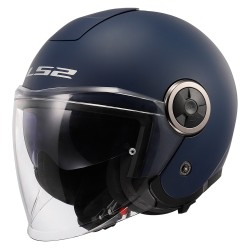 Casco jet LS2 CLASSY Solid Matt Navy Blue Casco jet LS2 CLASSY Solid Matt Navy Blue