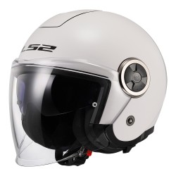 Casco jet LS2 CLASSY Solid White Casco jet LS2 CLASSY Solid White