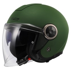Casco jet LS2 CLASSY Solid Matt Military Green Casco jet LS2 CLASSY Solid Matt Military Green