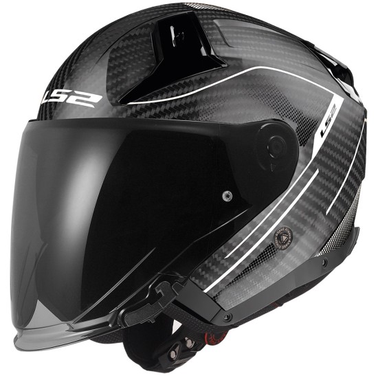 LS2 OF603 INFINITY II Carbon Counter Cool Grey - Micasco.es - Tu tienda de cascos de moto