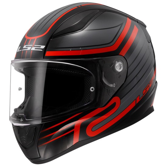 Casco integral LS2 Rapid II Circuit Black-Red - Micasco.es - Tu tienda de cascos de moto