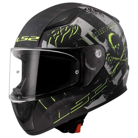 Casco integral LS2 Rapid II Pirates M Titanium - Micasco.es - Tu tienda de cascos de moto