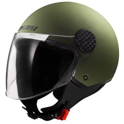 Casco jet LS2 Sphere II Solid Matt Military Green Casco jet LS2 Sphere II Solid Matt Military Green