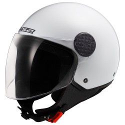 Casco jet LS2 Sphere Lux II Solid Gloss White Casco jet LS2 Sphere Lux II Solid Gloss White
