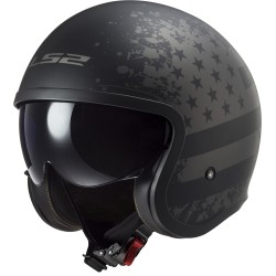 Casco jet LS2 OF599 Spitfire II Black Flag Casco jet LS2 OF599 Spitfire II Black Flag