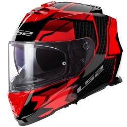 Casco integral LS2 FF800 Storm II Tracker Black Red Casco integral LS2 FF800 Storm II Tracker Black Red