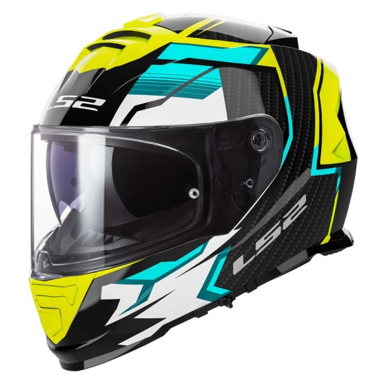 Casco integral LS2 FF800 Storm II Tracker Matt HV Yellow - Micasco.es - Tu tienda de cascos de moto