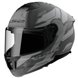 Casco integral LS2 FF808 Stream EVO II Shadow Matt Titanium Grey