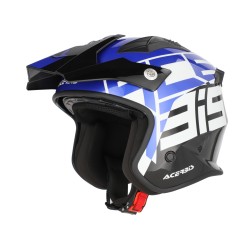 Casco Jet ACERBIS Aria Sport Black Blue Casco Jet ACERBIS Aria Sport Black Blue