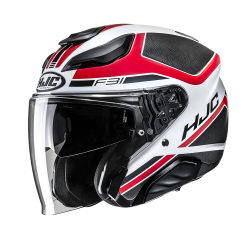 Casco jet HJC F31 CERON MC1SF Casco jet HJC F31 CERON MC1SF