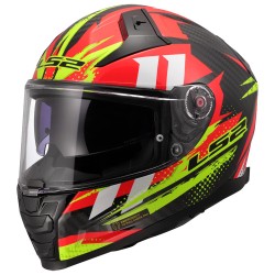 Casco integral LS2 FF811 VECTOR II Carbon Tantic Red