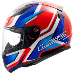 Casco integral LS2 Rapid II Flitz Blue Red