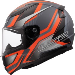 Casco integral LS2 Rapid II Flitz Orange