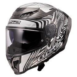 Casco integral LS2 FF807 DRAGON Enthum White