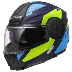Casco LS2 FF902 SCOPE II Duria Blue HV Yellow