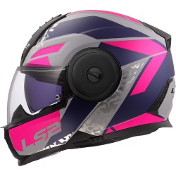 Casco LS2 FF902 SCOPE II Oxyd Grey Blue Purple Casco LS2 FF902 SCOPE II Oxyd Grey Blue Purple