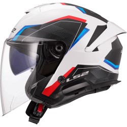 Casco LS2 OF618 VERSO II AIR White Blue Red Casco LS2 OF618 VERSO II AIR White Blue Red