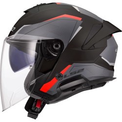Casco LS2 OF618 VERSO II AIR Black Red Casco LS2 OF618 VERSO II AIR Black Red
