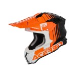 Casco Acerbis Airstrike C Orange-White - Micasco.es - Tu tienda de cascos de moto