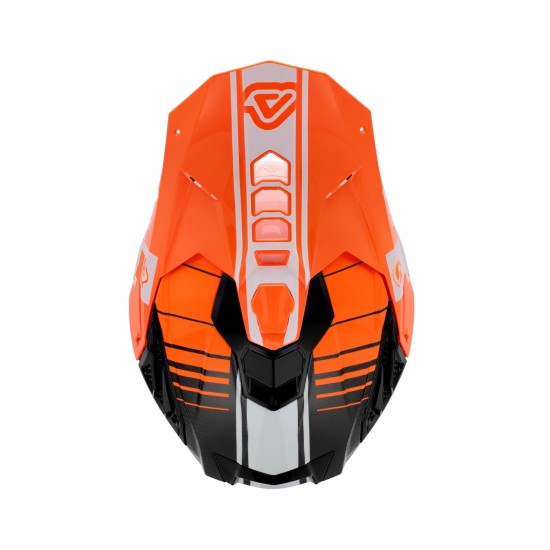 Casco Acerbis Airstrike C Orange-White - Micasco.es - Tu tienda de cascos de moto