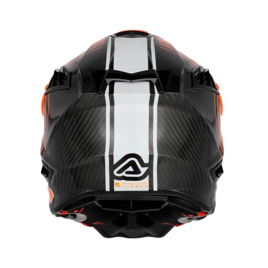 Casco Acerbis Airstrike C Orange-White - Micasco.es - Tu tienda de cascos de moto