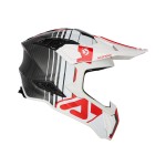 Casco Acerbis Airstrike C White-Red - Micasco.es - Tu tienda de cascos de moto