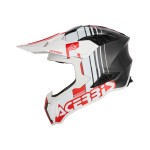 Casco Acerbis Airstrike C White-Red - Micasco.es - Tu tienda de cascos de moto