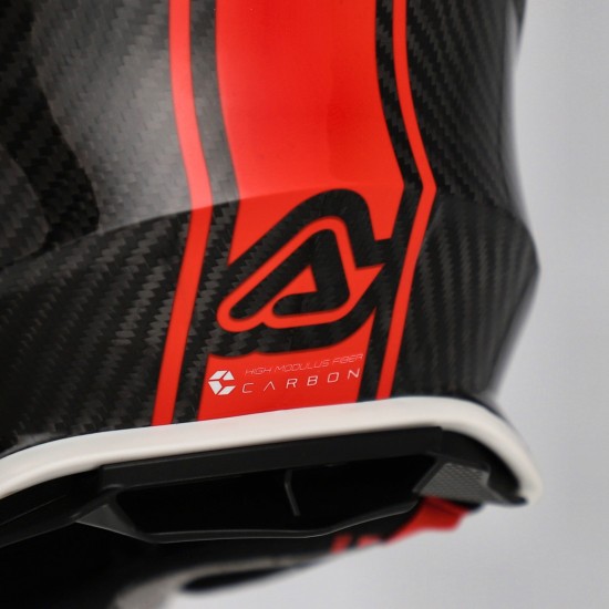 Casco Acerbis Airstrike C White-Red - Micasco.es - Tu tienda de cascos de moto