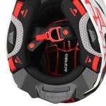 Casco Acerbis Airstrike C White-Red - Micasco.es - Tu tienda de cascos de moto