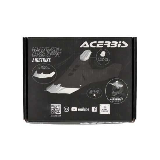Casco Acerbis Airstrike C Black-White - Micasco.es - Tu tienda de cascos de moto