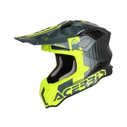 Casco Acerbis Airstrike C Black Fluo Yellow