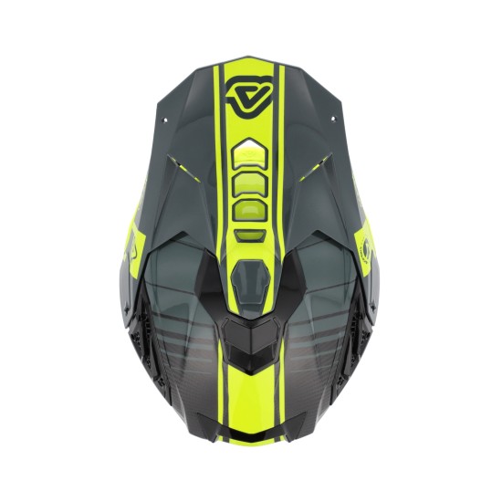 Casco Acerbis Airstrike C Black Fluo Yellow - Micasco.es - Tu tienda de cascos de moto