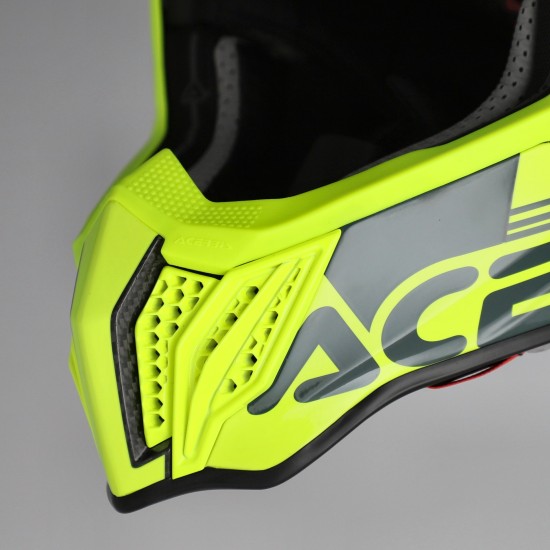 Casco Acerbis Airstrike C Black Fluo Yellow - Micasco.es - Tu tienda de cascos de moto