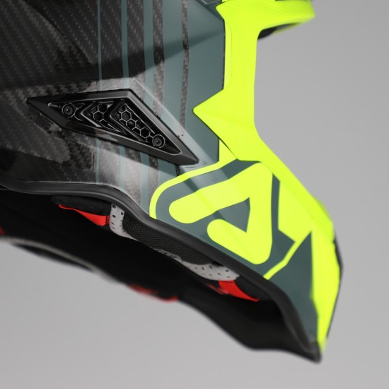 Casco Acerbis Airstrike C Black Fluo Yellow - Micasco.es - Tu tienda de cascos de moto