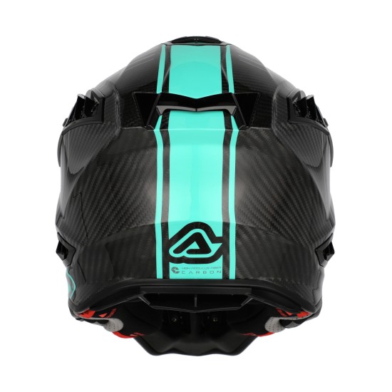 Casco Acerbis Airstrike C Black Turquesa - Micasco.es - Tu tienda de cascos de moto