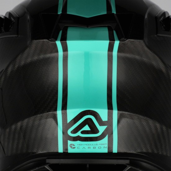 Casco Acerbis Airstrike C Black Turquesa - Micasco.es - Tu tienda de cascos de moto