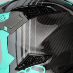 Casco Acerbis Airstrike C Black Turquesa - Micasco.es - Tu tienda de cascos de moto