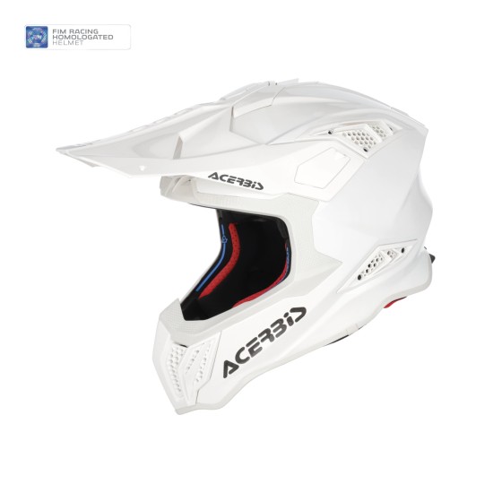 Casco Acerbis Airstrike FIM White - Micasco.es Casco Acerbis Airstrike FIM White - Micasco.es - Tu tienda de cascos de moto