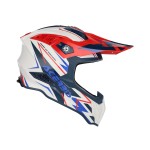 Casco Acerbis Airstrike X White Blue Red - Micasco.es - Tu tienda de cascos de moto