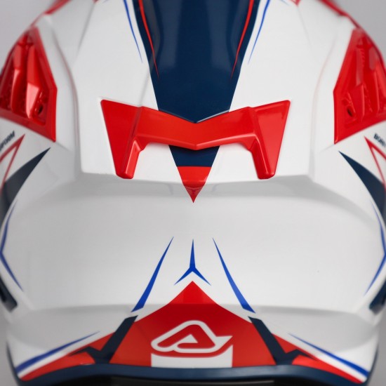 Casco Acerbis Airstrike X White Blue Red - Micasco.es - Tu tienda de cascos de moto