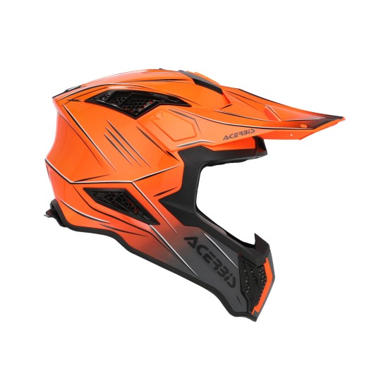 Casco Acerbis Airstrike X Orange Grey - Micasco.es - Tu tienda de cascos de moto