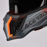 Casco Acerbis Airstrike X Orange Grey - Micasco.es - Tu tienda de cascos de moto