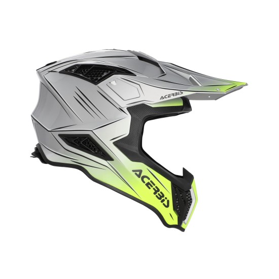 Casco Acerbis Airstrike X Grey Yellow - Micasco.es - Tu tienda de cascos de moto