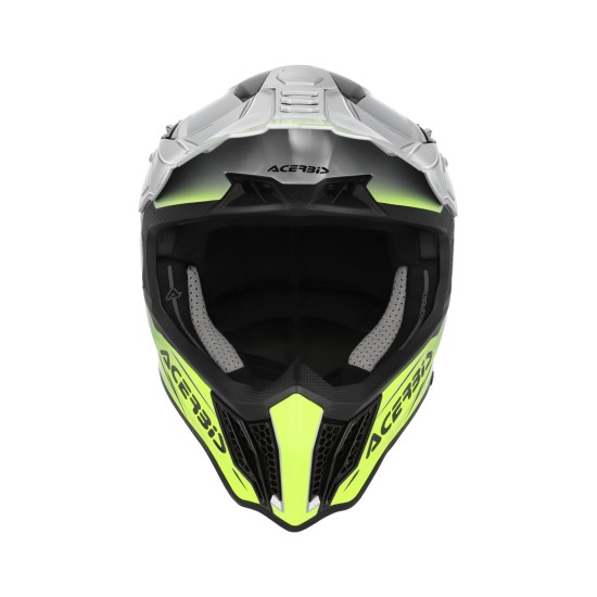 Casco Acerbis Airstrike X Grey Yellow - Micasco.es - Tu tienda de cascos de moto
