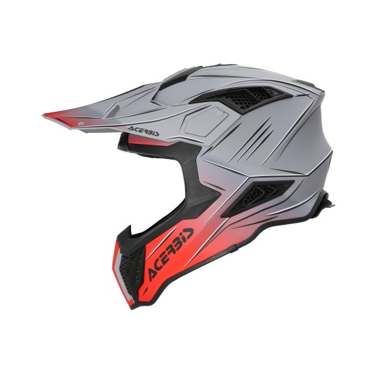 Casco Acerbis Airstrike X Grey Red - Micasco.es - Tu tienda de cascos de moto