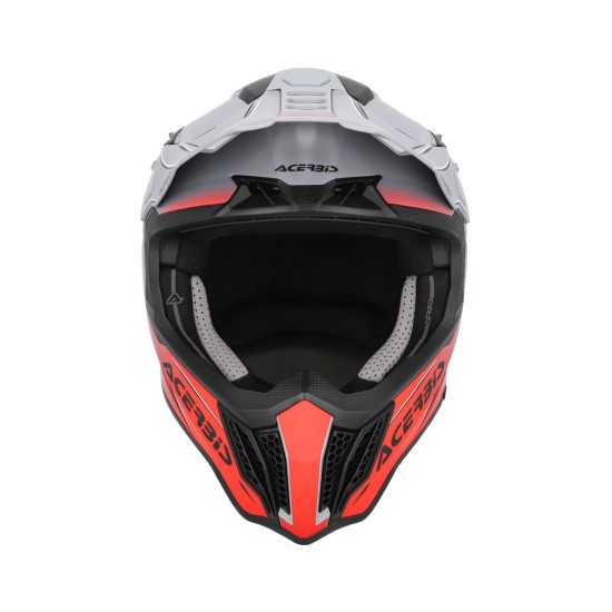 Casco Acerbis Airstrike X Grey Red - Micasco.es - Tu tienda de cascos de moto