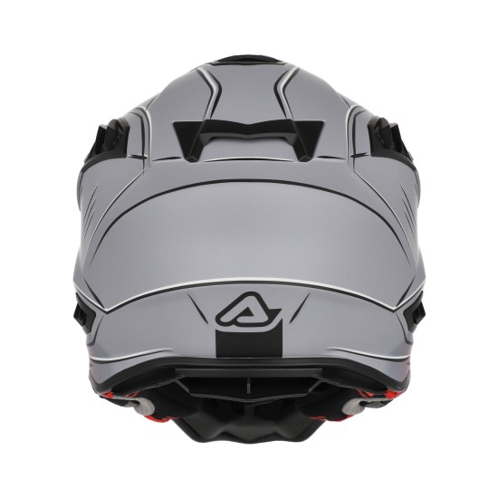 Casco Acerbis Airstrike X Grey Red - Micasco.es - Tu tienda de cascos de moto